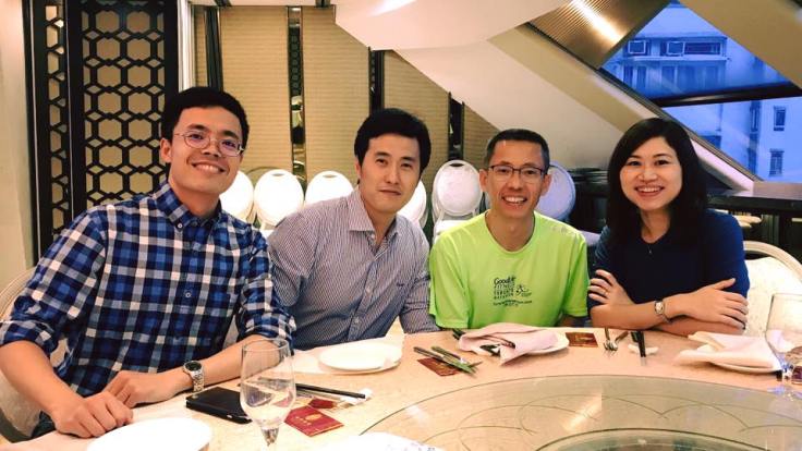 Welcome dinner on the first night (Hong Kong, June 2017)