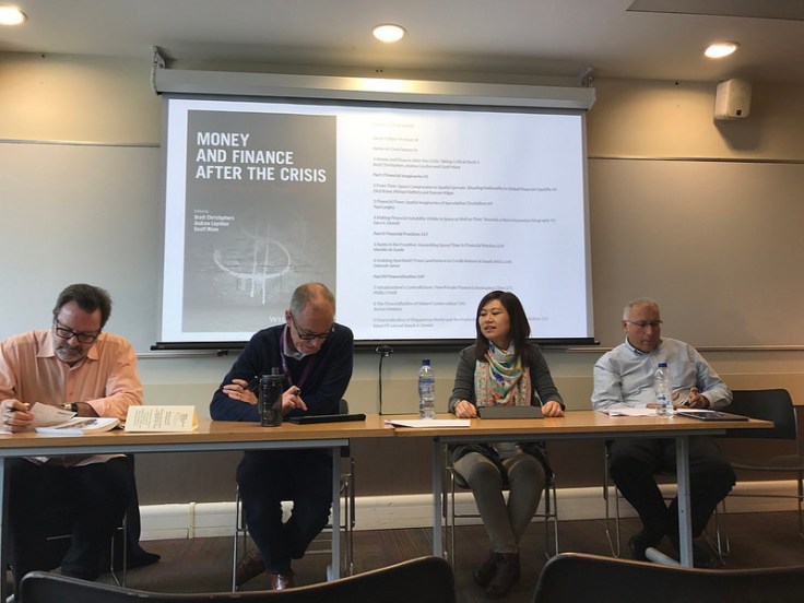 Authors-meet-critics session 'Money and Finance After the Crisis'
