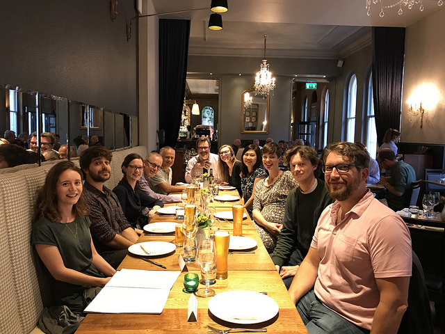 FinGeo dinner at RGS-IBG 2017