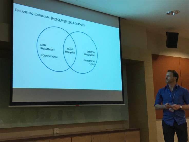 Presentation with Dennis Stolz on philanthro-capitalism (forthcoming book chapter)