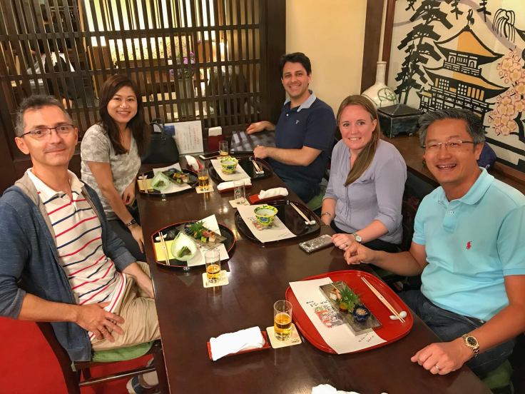 GPN dinner with geographers