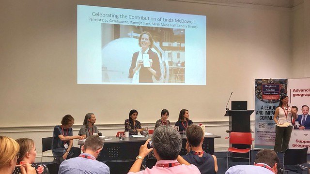 Retirement panel for Linda McDowell