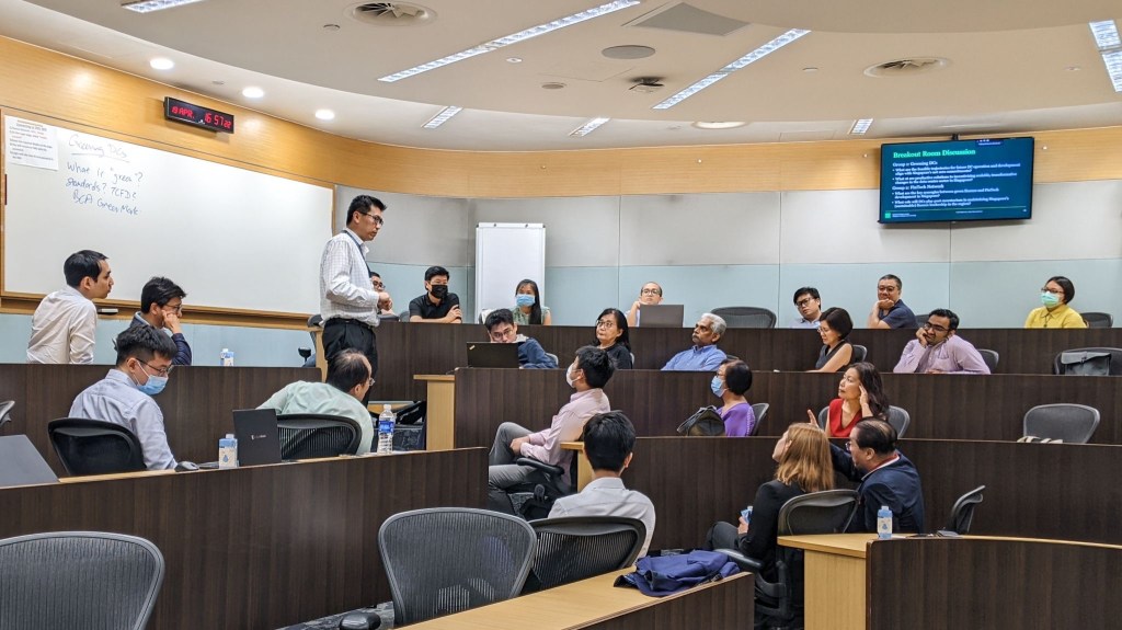 Workshop on data centres held at Singapore Management University, 19 April 2023